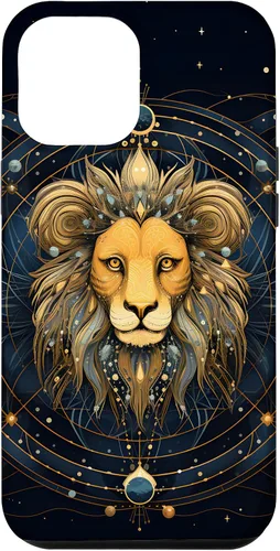 Miniatura 25 de Funda para iPhone 12 mini Leo signo del zodiaco León Horóscopo Constelación