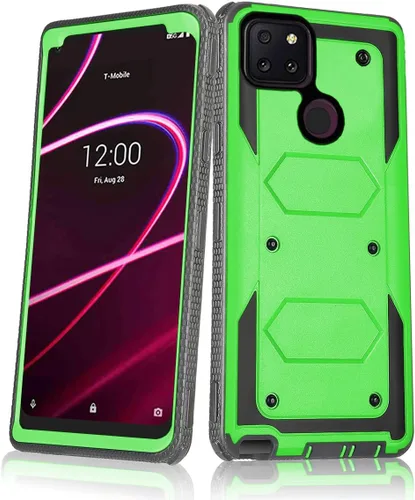 Miniatura 13 de Asuwish Funda de teléfono para T-Mobile Revvl 5G, híbrida, resistente, a prueba de golpes, a prueba de caídas, cuerpo completo, resistente