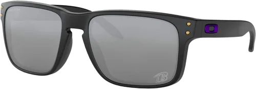 Miniatura 45 de Oakley Men's Oo9102 Holbrook NFL Collection Square Sunglasses Azul marino mate/negro Prizm