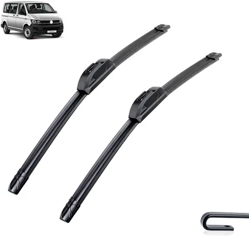 Miniatura 10 de Escobillas de limpiaparabrisas compatibles con VW T5 Transporter Caravelle Multivan California Kombi Shuttle - Escobillas para parabrisas delantero