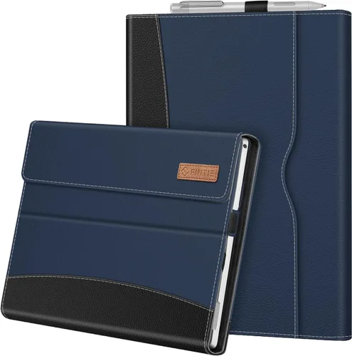 Miniatura 15 de Funda Fintie para Microsoft Surface Pro 7 Plus, Surface Pro 7/6/5/4/3 de 12,3 pulgadas - Cubierta de negocios tipo portafolio con bolsillo, Negro