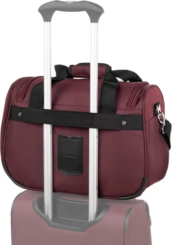 Miniatura 122 de Travelpro Maxlite 5 - Juego de 2 piezas de equipaje de mano de tela, expandibles con 4 ruedas giratorias, bolso blando para debajo del asiento, Negro