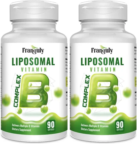 Miniatura 10 de Methylated B Complex,Liposomal Methyfolate 5-MTHF,Methylated B12 Complex,Ultra High Absorption with Choline Inositol-Supports Methylation,Energy and