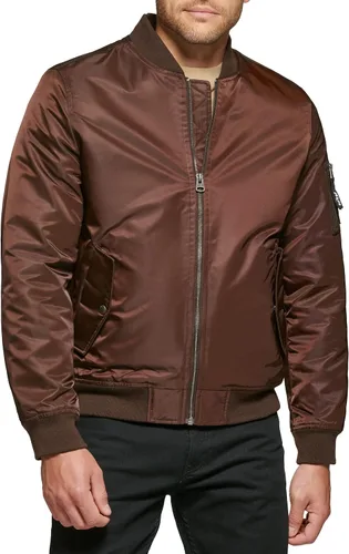 Miniatura 31 de Levi's MA-1 Flight chamarra satinada sin relleno para hombre