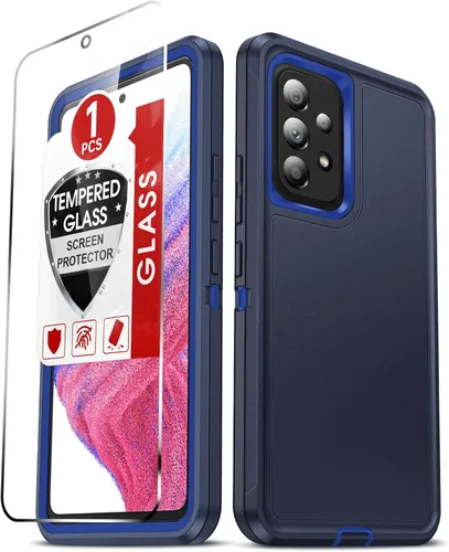 Miniatura 48 de LeYi Funda compatible con Samsumg Galaxy A05 4G: Galaxy A05 4G con resistente a los golpes, 3 en 1 de cuerpo completo, protección resistente