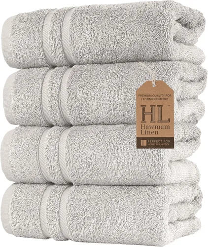 Miniatura 51 de Juego de 6 toallas de baño negras para baño, algodón turco original, suave, absorbente y de primera calidad, 2 toallas de baño, 2 manos y 2 toallas