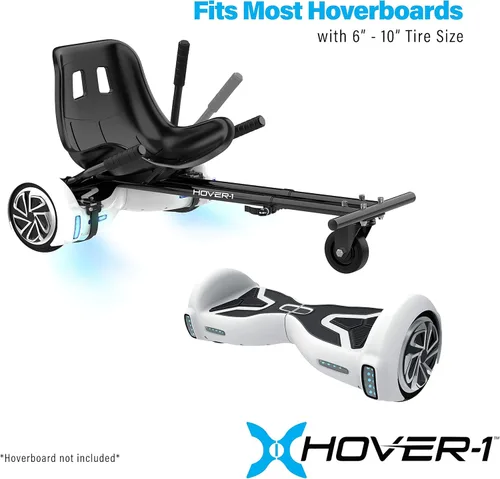 Miniatura 2 de Hover-1 Accesorio para Buggy Hoverboard - Compatible con la mayoría de los hoverboards eléctricos de 6.5" y 8", control de rueda trasera operado a
