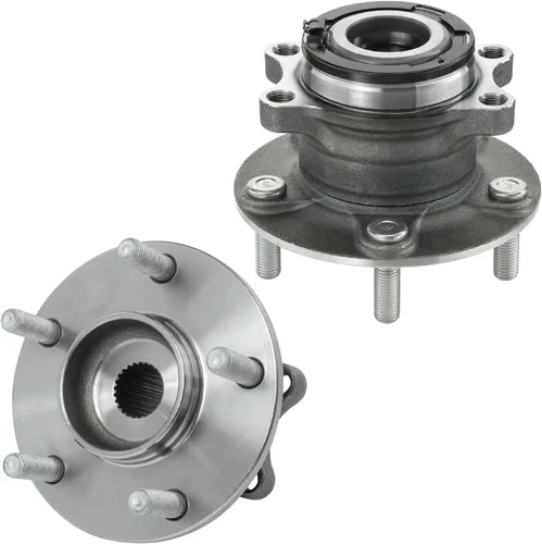 Miniatura 29 de Detroit Axle - Kit de 2 cubos de rodamiento de rueda delantera para Corolla 2003-2019, Matrix 2003-2013, Celica 2000-2005, Vibe 2003-2008, 1