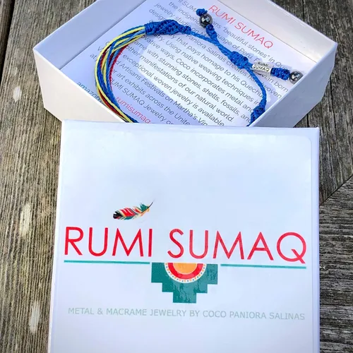 Miniatura 2 de Rumi Sumaq Pulsera de concientización para hombres, mujeres y niños – Pulsera de apoyo tejida ajustable anudada a mano – Pulsera de conciencia sutil
