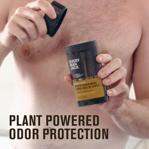 Miniatura 2 de Every Man Jack Juego variado de desodorantes para hombre, tres barras desodorantes de tamaño completo con ingredientes limpios y aromas increíbles