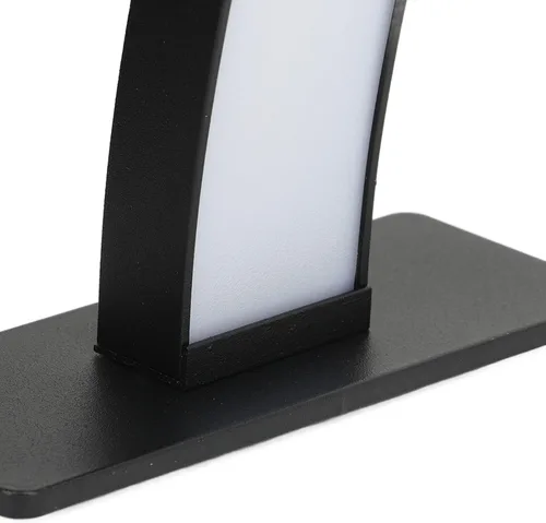 Miniatura 8 de Lámpara de escritorio para uñas, 35 W, luz LED para uñas, aleación de aluminio, lámpara de media luna regulable para extensiones de pestañas
