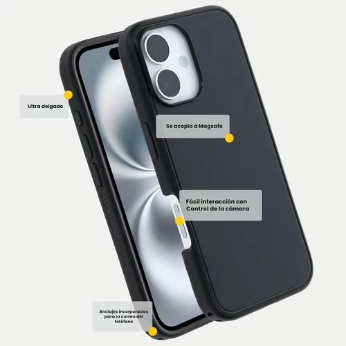 Miniatura 6 de OtterBox Symmetry Series - Funda para iPhone 16, Autumn Rust