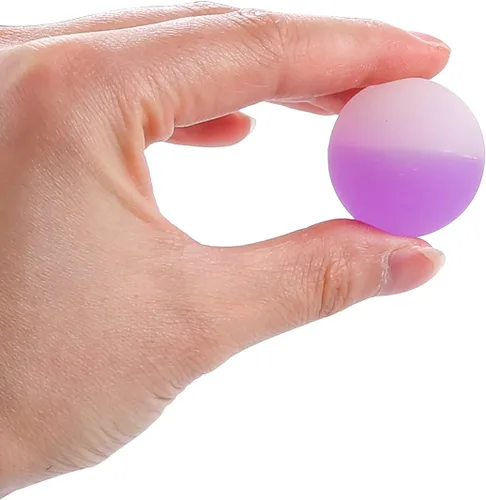 Miniatura 4 de Pllieay 12 bolas rebotantes de 3 tamaños de colores mezclados, bolas rebotantes y bolas rebotantes para cumpleaños de niños, bolsas de regalos