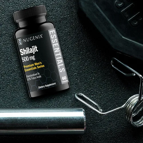Miniatura 5 de Nugenix Essentials Shilajit Cápsulas Suplemento para hombres y mujeres - 500 mg, estandarizado al 50% de ácidos fúlvicos, Himalaya, 60 cápsulas