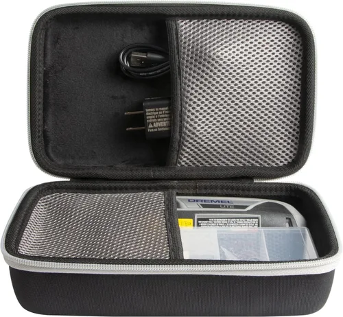 Miniatura 3 de Aenllosi Estuche rígido compatible con Dremel Lite 7760 N/10 4V Li-Ion herramienta giratoria inalámbrica