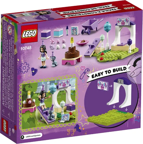 Miniatura 5 de LEGO Juniors/4+ Emma's Pet Party 10748 Kit de construcción (67 piezas)