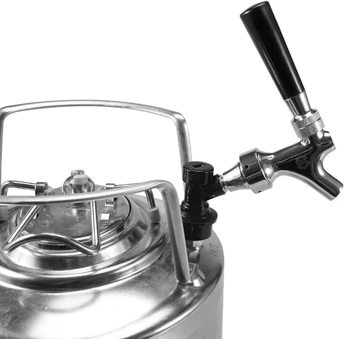 Miniatura 6 de Adaptador de grifo de desconexión de barril de maíz – LUCKEG Brand Ball Lock Desconexión de líquido con adaptador de grifo de barril de cerveza, 2