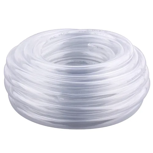 Miniatura 40 de DERNORD Manguera de vinilo flexible transparente de PVC, 1/4" DI X 3/8" DE, 100 pies de largo, para uso alimentario