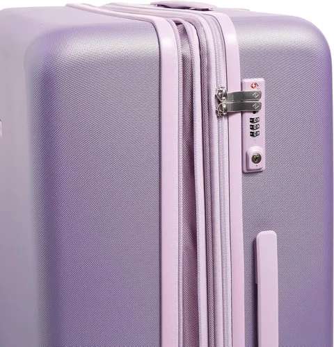Miniatura 3 de Vera Bradley Maleta rígida para mujer, Púrpura (Purple Shimmer)