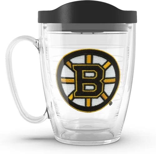 Miniatura 36 de Tervis Vaso aislado de doble pared NHL Pittsburgh Penguins hecho en Estados Unidos mantiene las bebidas frías y calientes, 16 onzas, taza, logotipo
