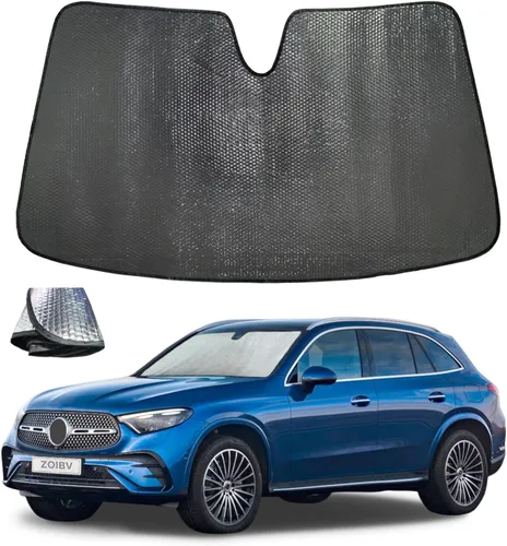 Miniatura 9 de Parasol para parabrisas para BMW X3 2018-2024, 5 capas de burbujas, plegable, grueso, accesorios de protección para visera frontal, bloquea el calor