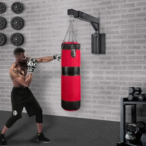 Miniatura 2 de BeneLabel Colgador de Pared para Saco Pesado, Soporte Resistente para Saco de Boxeo, Soporte para Saco de Boxeo para Gimnasio en Casa