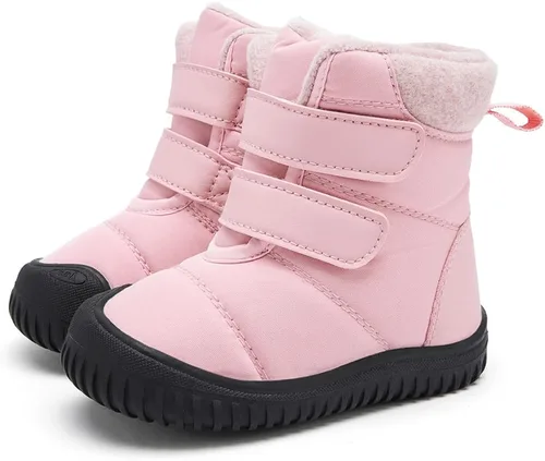 Miniatura 114 de BMCiTYBM Botas de nieve de invierno para bebés y niños pequeños, de piel sintética, cálidas, antideslizantes, zapatos para primeros pasos