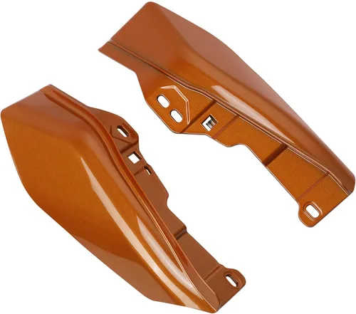 Miniatura 4 de HR3 Deflectores de aire ámbar whisky de marco medio, protector térmico Compatible con Street Glide FLHX 2014 Road Glide FLTRX 2016 Adecuado