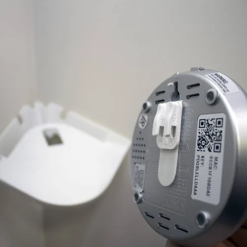 Miniatura 8 de Anywhere - Soporte de pared para monitor de bebé, estante adhesivo sin taladrar para cámaras, compatible con la mayoría de marcas de monitores