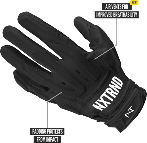 Miniatura 3 de Nxtrnd G3 Pro - Guantes de fútbol acolchados, guantes de receptor y línea pegajosos