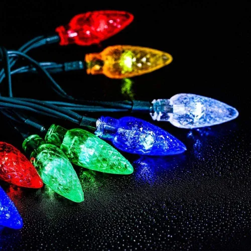 Miniatura 3 de Cable de carga de teléfono con luces de Navidad LED