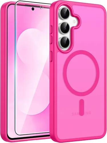 Miniatura 60 de FNTCASE Funda para iPhone 13 Pro: Fundas magnéticas translúcidas mate delgadas con protector de pantalla de vidrio templado