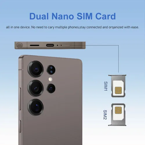 Miniatura 6 de Desbloquear Teléfono, Pantalla de 6.71 Pulgadas, 2 GB RAM y 64 GB ROM, Cámaras Delantera y Trasera, Soporta Tarjeta SIM Dual, Banda de Frecuencia