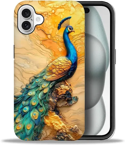Miniatura 113 de DAIZAG Funda compatible con iPhone 11, hermoso color arena, patrón completo, carcasa rígida híbrida de plástico TPU + funda de protección