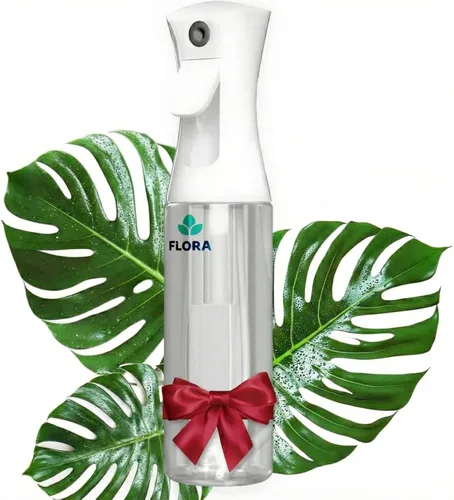 Flora Premium Botella de Spray Mister para Plantas para Neblina Suave y Fina para Hidratación de Precisión, Humedad y Disparo de Humedad, Viene con