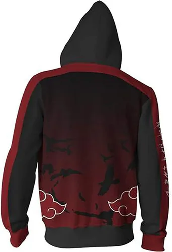 Miniatura 5 de Tinyones Unisex Hot Anime Hoodies 3D Print Long Sleeve Full-Zip Cosplay Costume