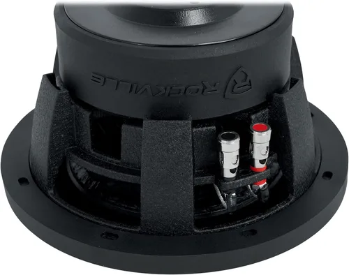 Miniatura 8 de Rockville W8K6D2 V2 1400W Peak / 350W RMS Subwoofer para automóvil de 8 pulgadas, doble 4 ohmios, audio de alta potencia, respuesta de graves