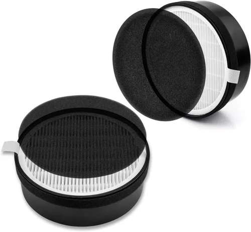 LV-H132 Filtro de repuesto para purificador de aire LEVOIT LV-H132-RF, reemplazo de filtro Funmit 3 en 1, paquete de 2