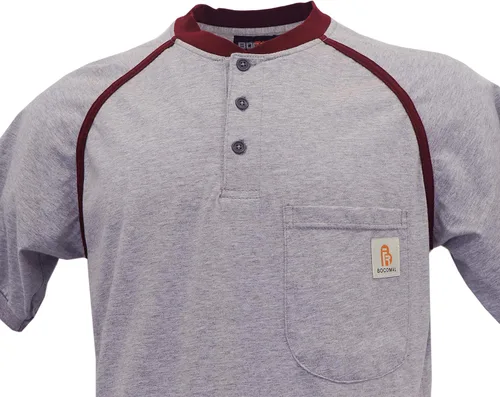 Miniatura 67 de BOCOMAL FR Shirts - Camisa ligera de 5.5 onzas de manga corta y resistente al fuego/ignífuga