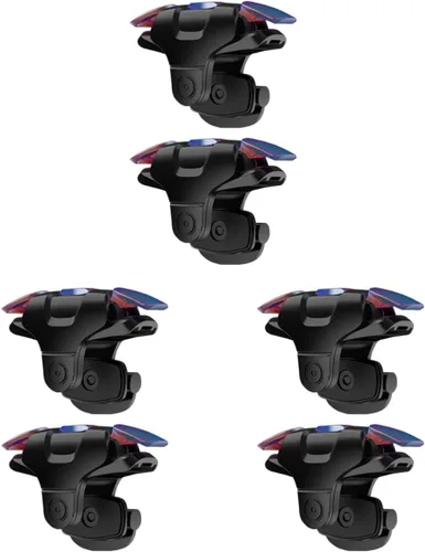 Mikikit Phone Grip Controller 3 Pairs Gamepad Assist Mobile Game Handgrip Aim Fire Trigger for Phone Mobile Triggers Gaming s Durable Game Three 3