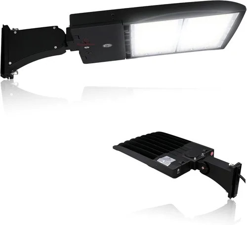 Miniatura 14 de RuggedGrade NextGen III - Luz LED para caja de zapatos de 300 W, 42,000 lúmenes, blanco brillante de 5000 K, montaje de brazo, 277-480 V, carcasa
