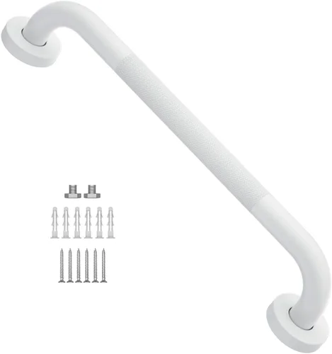Miniatura 13 de Barra de agarre antideslizante de 12 pulgadas para ducha, Munzong, barra de baño de acero inoxidable, barra de equilibrio de baño satinada