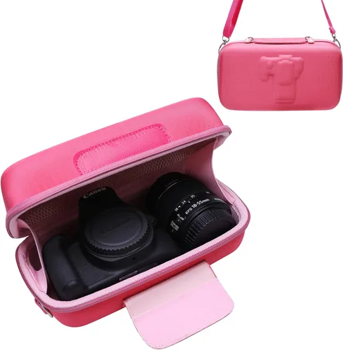 Miniatura 9 de LTGEM Estuche para Cámara Canon EOS Rebel T7 / R50 / R100 / R50 V / T6 / R8 / R10 / RP / SL3 / R5 / T100 DSLR SLR Cámara y Lente 18-55mm/18-45mm