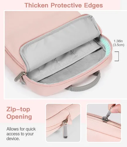 Miniatura 6 de MoKo Funda para tablet de 13 pulgadas, compatible con iPad Pro M5 de 13 pulgadas y Air M4/M3, iPad Pro 12.9 M2 y M1, Surface Laptop Go 12.4, Galaxy
