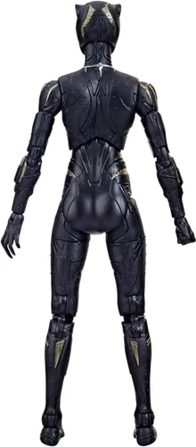 Miniatura 5 de Marvel Legends Series Black Panther Wakanda Forever Black Panther - Figura de acción MCU de 6 pulgadas, 2 accesorios