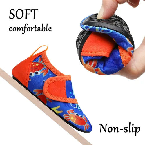Miniatura 6 de storeofbaby Zapatos de agua para bebés, niños y niñas, calcetines acuáticos de secado rápido para natación, playa, piscina