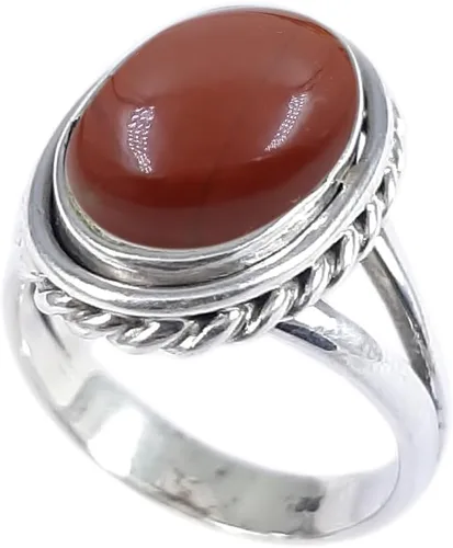 Anillo fino de plata esterlina 925 para mujer, hecho a mano, joyería de piedras preciosas, anillo de moda (1379)