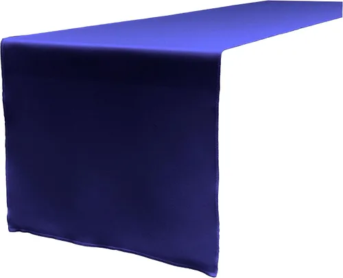 Miniatura 7 de LA Linen™ mantel de popelina de poliéster de 14 por 108 pulgadas Blanco P