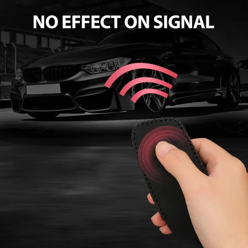 Miniatura 2 de KINIVA Funda de cuero para llavero de automóvil compatible con BMW i7 X5 X7 xi7 Series 2023, llavero para llavero remoto BMW