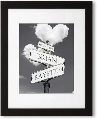 Miniatura 240 de Arte enmarcado de vacaciones con nombres de pareja en sillas de cubierta, regalo de amor perfecto para aniversario, boda. Con diferentes estilos